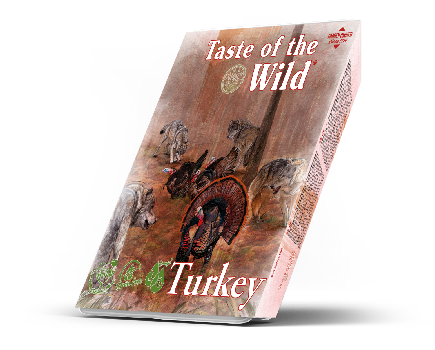 Taste of the wild tray Kalkoen & Eend 390 g