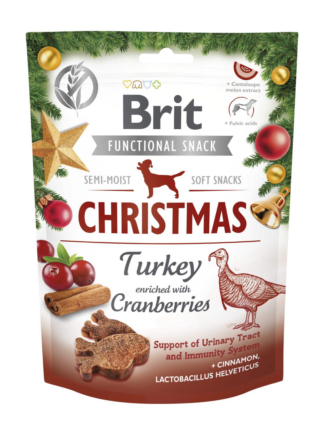 Brit Kerstsnack Hond - Limited edition