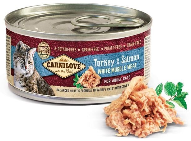 Carnilove blik kat adult - kalkoen en zalm 100 gr