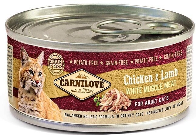 Carnilove blik kat adult - kip en lam 100 gr