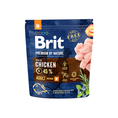 Brit Premium by nature Adult M 1kg