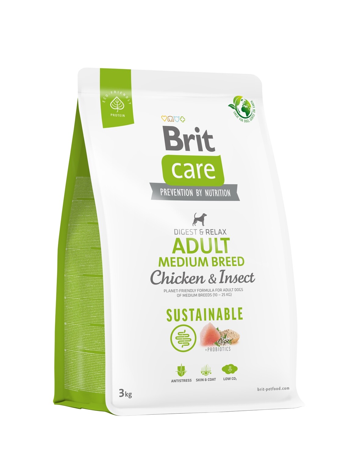 Brit Care - Sustainable - Adult M 3 kg