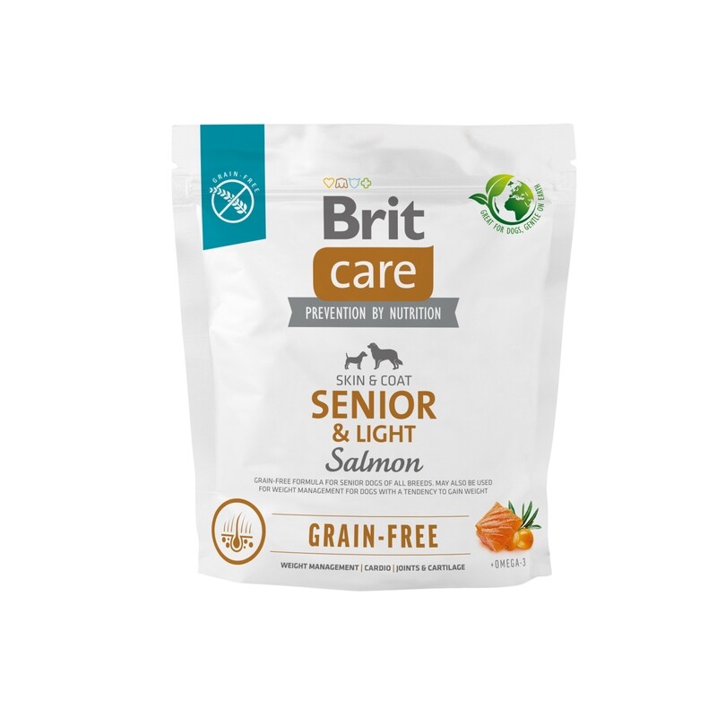Brit Care - Grain free - Senior & Light 1 kg Brit Care - Grain free - Senior & Light 1 kg