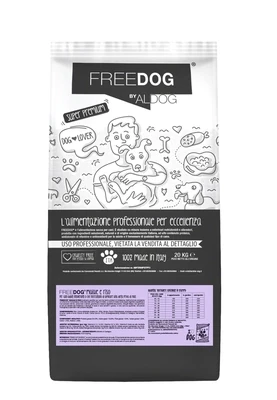 Freedog - Pork & rice adult maxi 20 kg