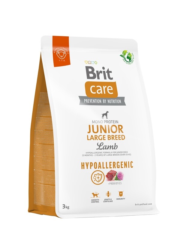 Brit Care Junior Large Breed Lam & Rijst 3kg Brit Care Junior Large Breed Lam & Rijst 3kg
