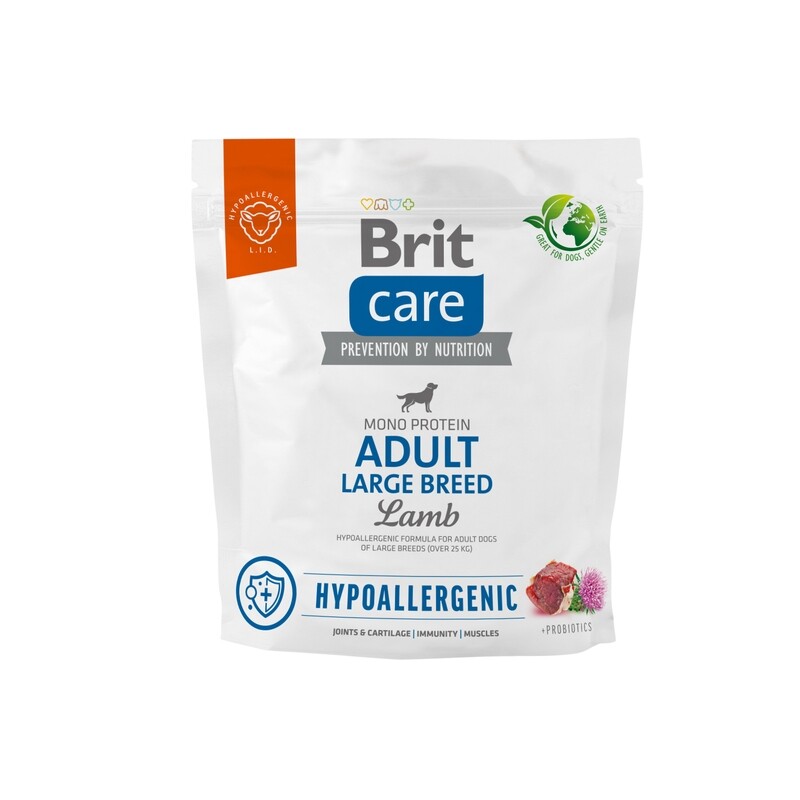 Brit Care Adult Large Breed Lam & Rijst 1kg Brit Care Adult Large Breed Lam & Rijst 1kg