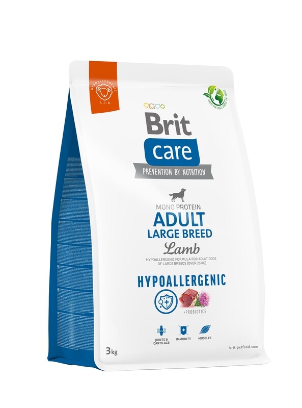 Brit Care Adult Large Breed Lam & Rijst 3kg Brit Care Adult Large Breed Lam & Rijst 3kg