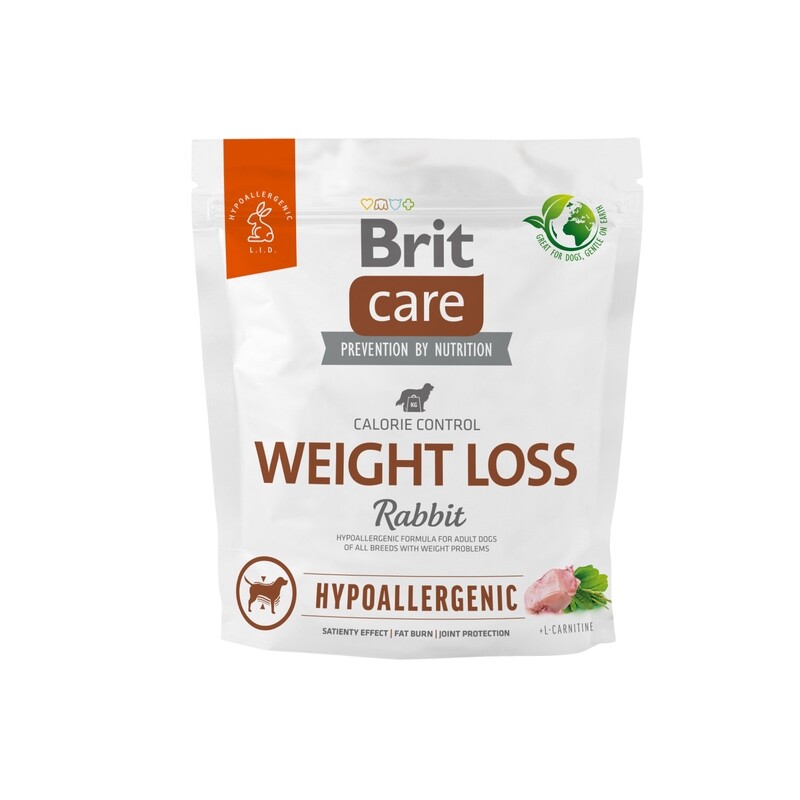 Brit Care Weight Loss Konijn & Rijst 1kg Brit Care Weight Loss Konijn & Rijst 1kg