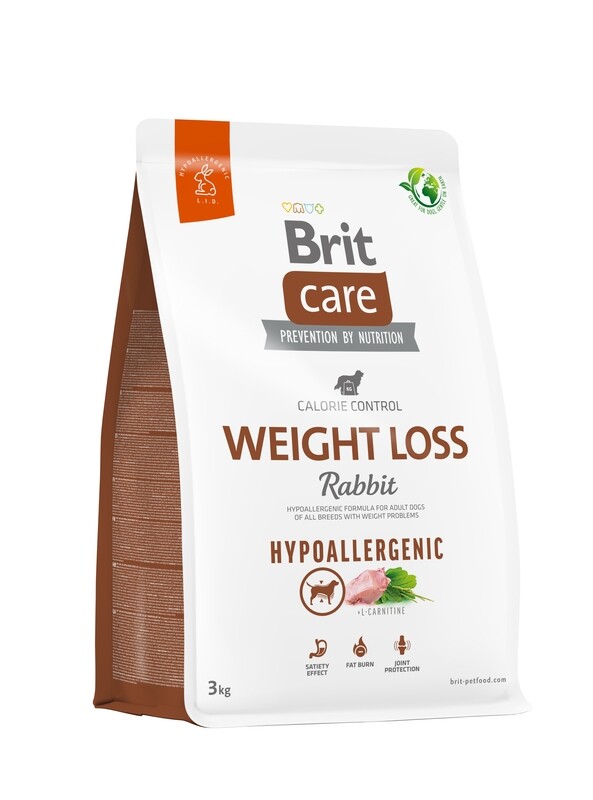 Brit Care Weight Loss Konijn & Rijst 3kg Brit Care Weight Loss Konijn & Rijst 3kg