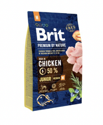 Brit Premium by nature Junior M 3kg