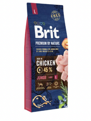 Brit Premium by nature Junior L 15kg