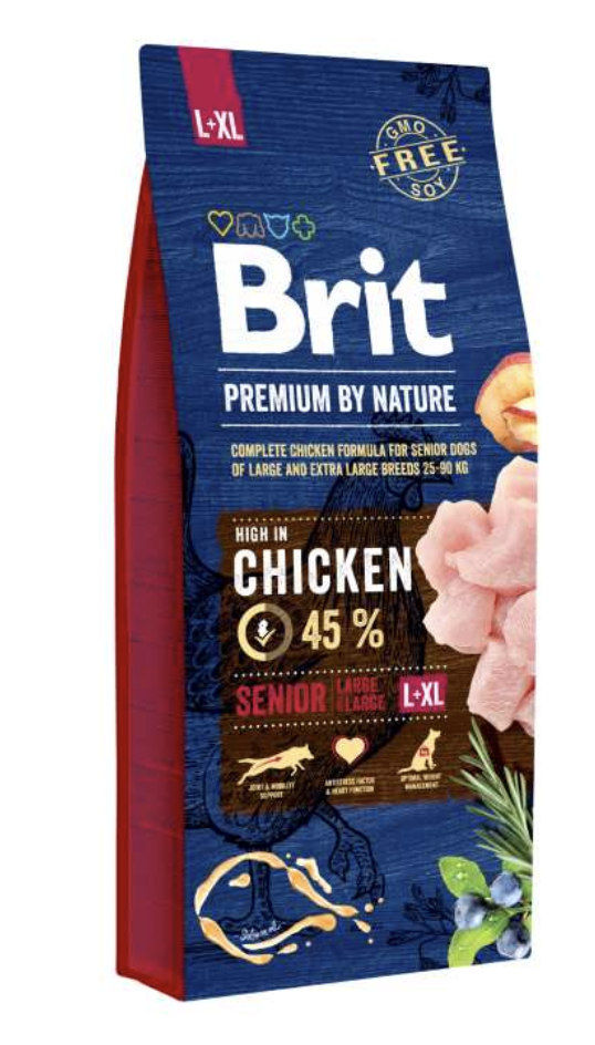 Brit Premium by nature Senior L/XL 15kg Brit Premium by nature Senior L/XL 15kg