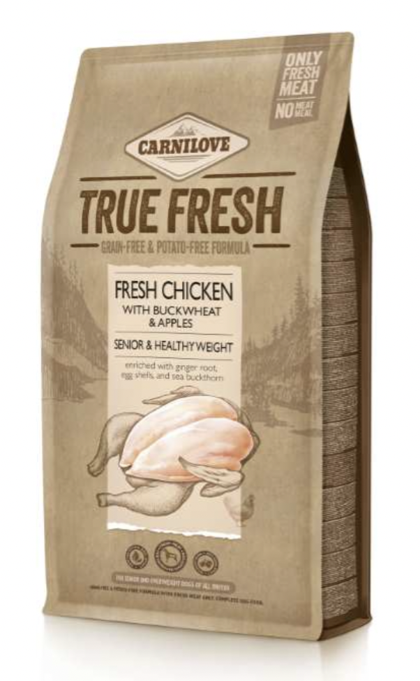 Carnilove True Fresh Kip - Senior & Healthy Weight 4kg