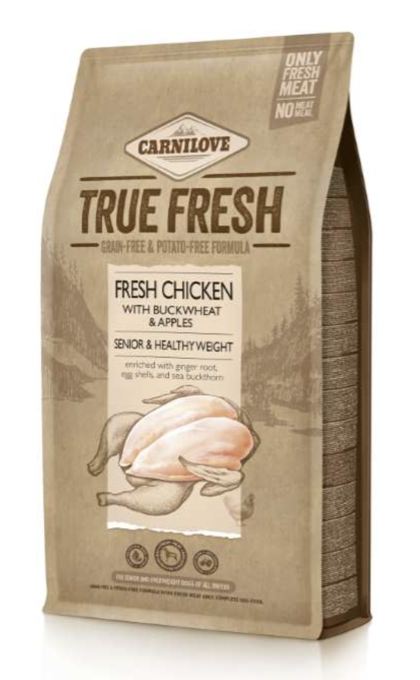 Carnilove True Fresh Kip - Senior & Healthy Weight 11,4kg Carnilove True Fresh Kip - Senior & Healthy Weight 11,4kg