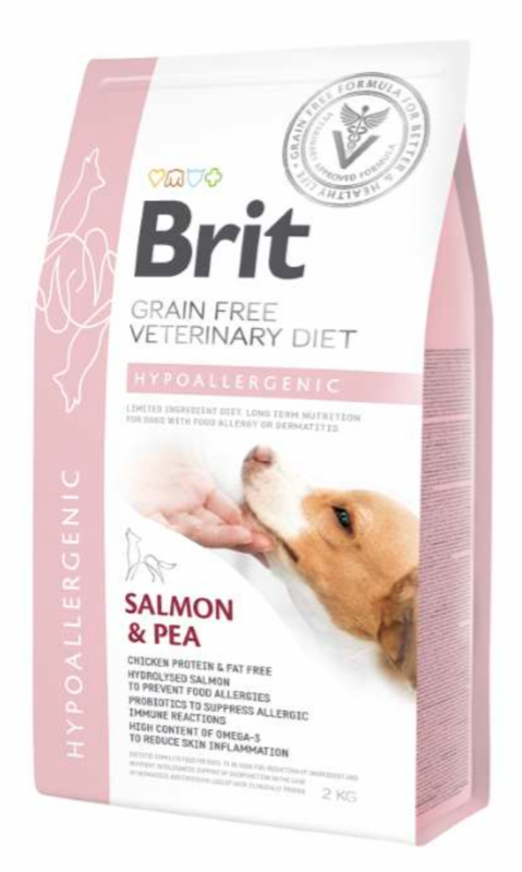 Grain Free Veterinary Diet - hond - Hypoallergenic 2kg Grain Free Veterinary Diet - hond - Hypoallergenic 2kg