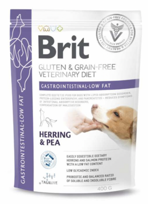Grain Free Veterinary Diet – Gastrointestinal Low Fat 400gr