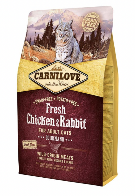 Carnilove Kat Fresh Kip & Konijn 2kg Carnilove Kat Fresh Kip & Konijn 2kg