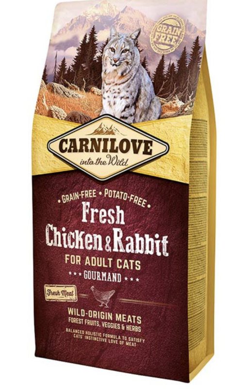 Carnilove Kat Fresh Kip & Konijn 6kg Carnilove Kat Fresh Kip & Konijn 6kg