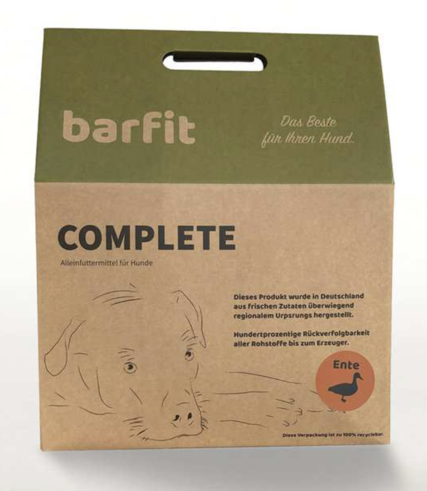 Barfit Compleet - Eend 2,5kg