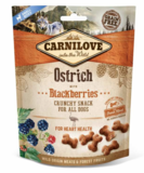 6 x Carnilove Crunchy Snack Struisvogel en Bramen 200gr