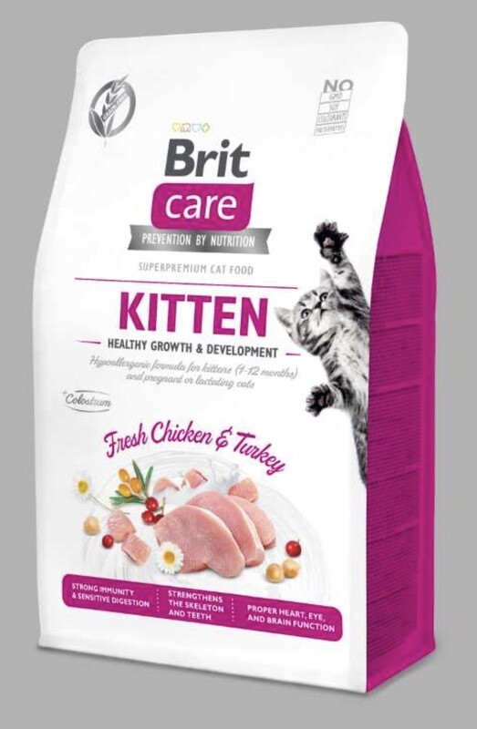 Brit Care kat - Graanvrij - Kitten 7kg Brit Care kat - Graanvrij - Kitten 7kg