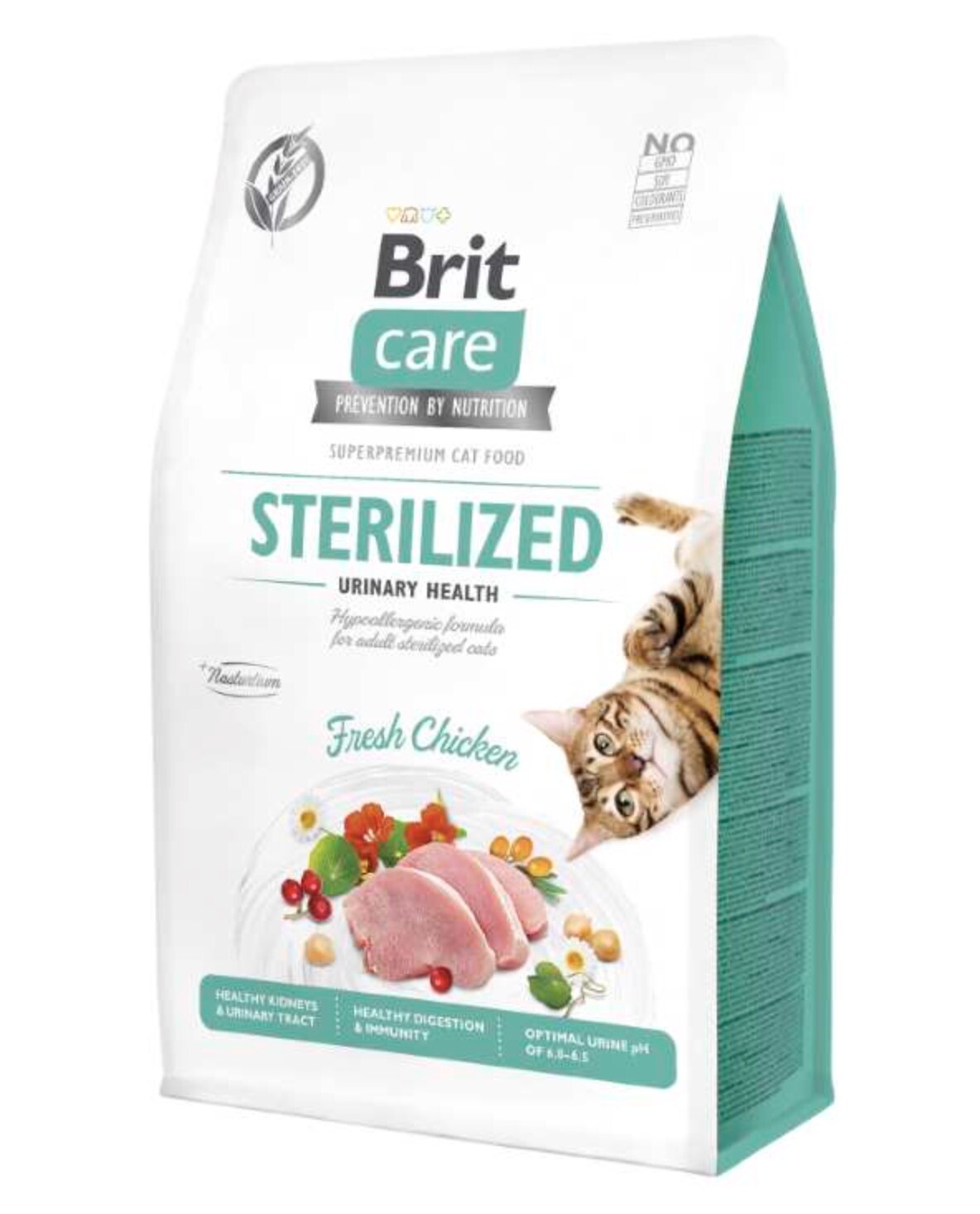 Brit Care kat - Graanvrij - Gesteriliseerde katten - gezonde urinewegen 400gr