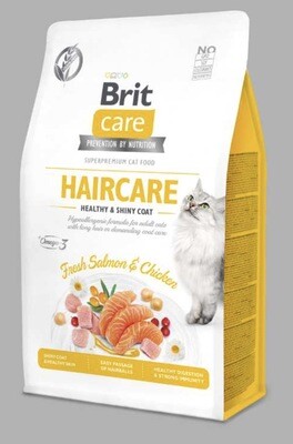 Brit Care Cat - Graanvrij - voor een gezonden en blinkende vacht 400gr