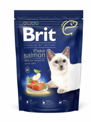 Brit Premium Cat - volwassen kat - met zalm - 1,5kg
