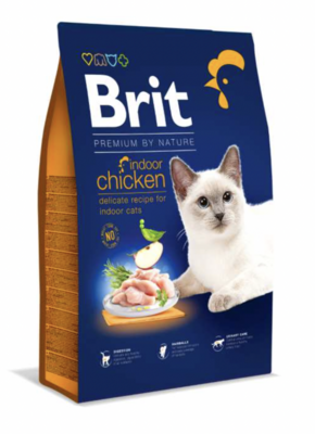 Brit Premium Cat - binnenhuiskat - met kip - 8kg