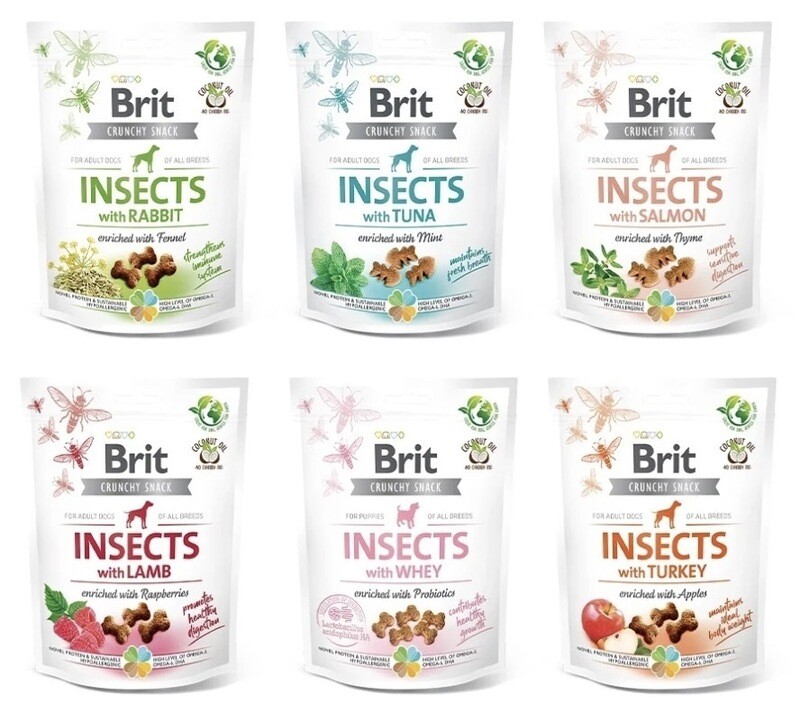 Special deal : verwenpakket Brit insecten hondensnacks 5+1 gratis alle smaken Special deal : verwenpakket Brit insecten hondensnacks 5+1 gratis alle smaken