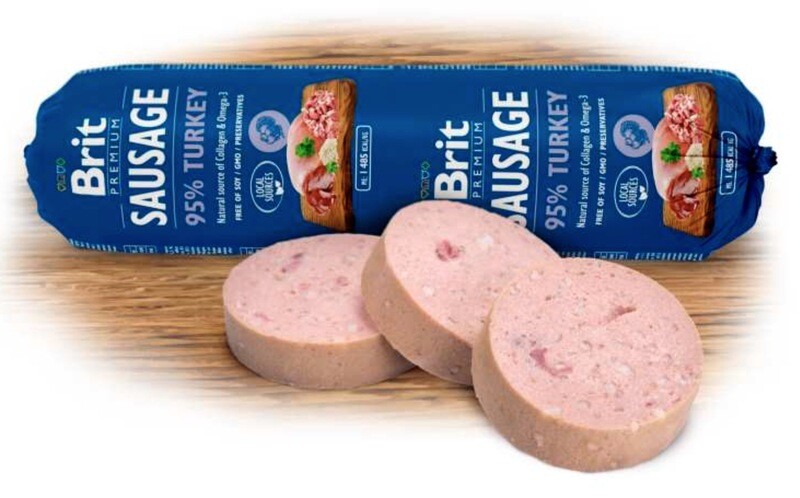 Brit Worst Kalkoen 800 g