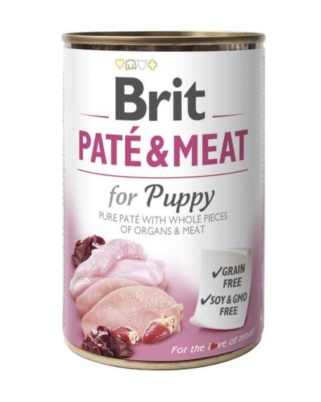Brit Paté & Meat Puppy 400 g Brit Paté & Meat Puppy 400 g
