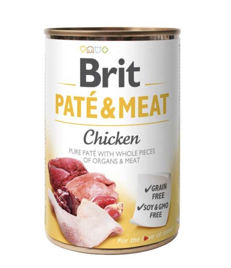 Brit Paté & Meat Kip 400 g