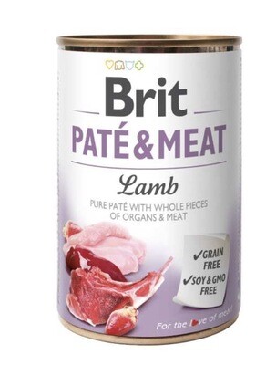Brit Paté & Meat Lam 400 g