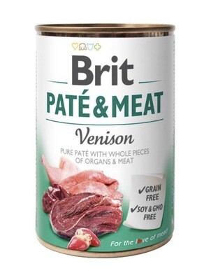Brit Paté & Meat Hert 400 g