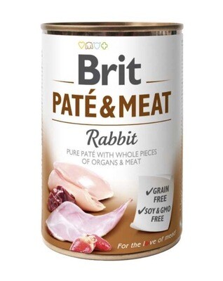 Brit Paté & Meat Konijn 400 g