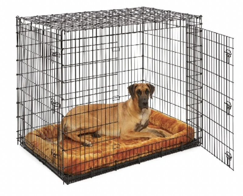 Hondenbench Mega - 137x94x114cm - inclusief Cinnamon deluxe benchmatras