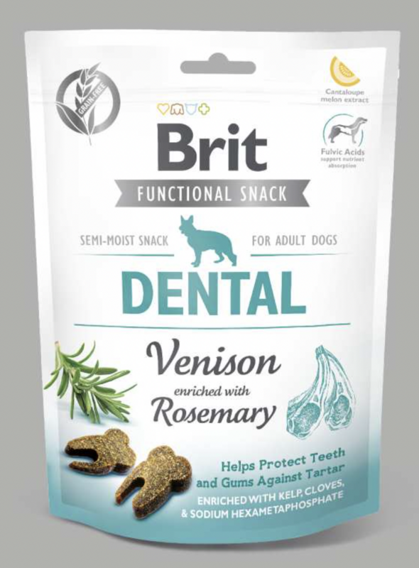 Dental - Hert met rozemarijn 150gr Dental - Hert met rozemarijn 150gr