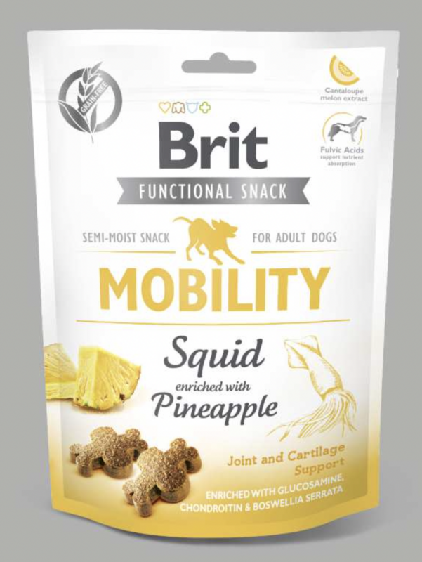 Mobility - Inktvis met ananas 150gr Mobility - Inktvis met ananas 150gr
