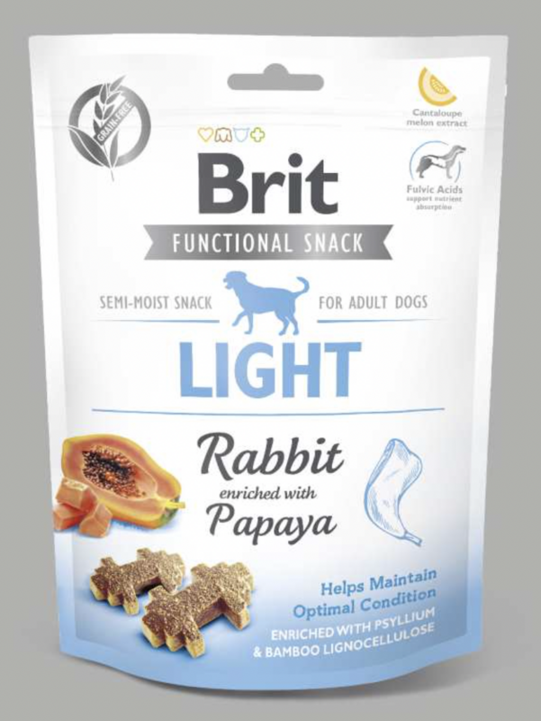 Light - Konijn met papaya 150gr Light - Konijn met papaya 150gr