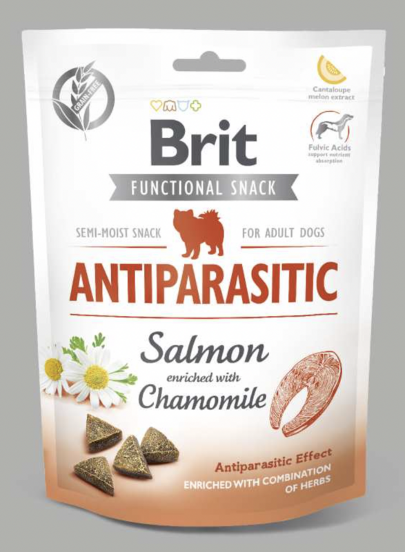 Anti parasiet - Zalm en kamille 150gr Anti parasiet - Zalm en kamille 150gr