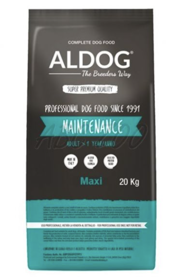 ALDOG - The Breeders Way - Maintenance Maxi 20 kg
