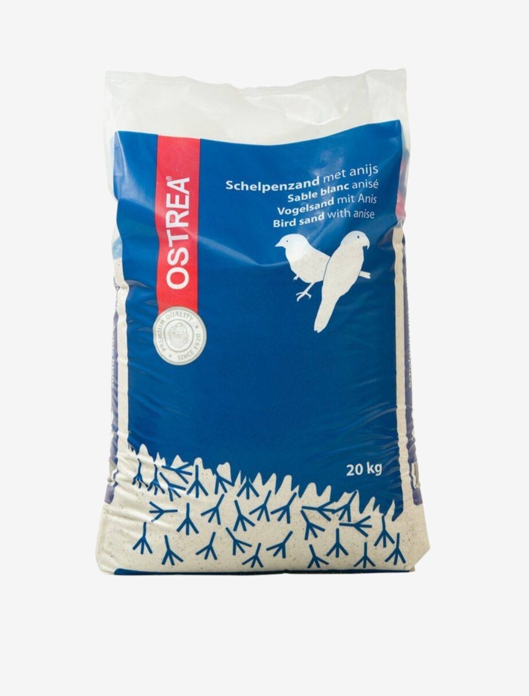 Ostrea Schelpenzand  wit 20kg