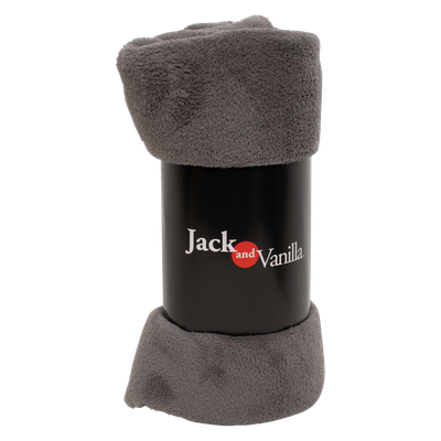 Deken Cocoon JV - antraciet - 130x170 cm