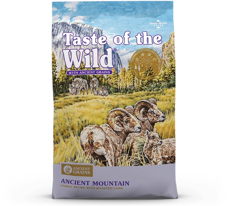 Taste Of The Wild ancient graines - hond – Mountain 2,27 KG Taste Of The Wild ancient graines - hond – Mountain 2,27 KG