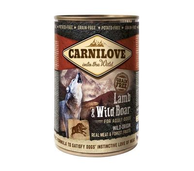 Carnilove blik Lamb & Wild boar 400 g