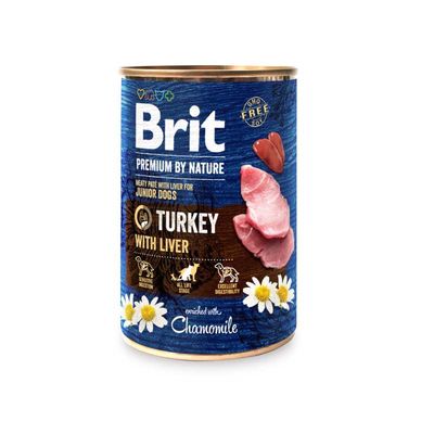 Brit Premium Blik Turkey with Liver 400 g