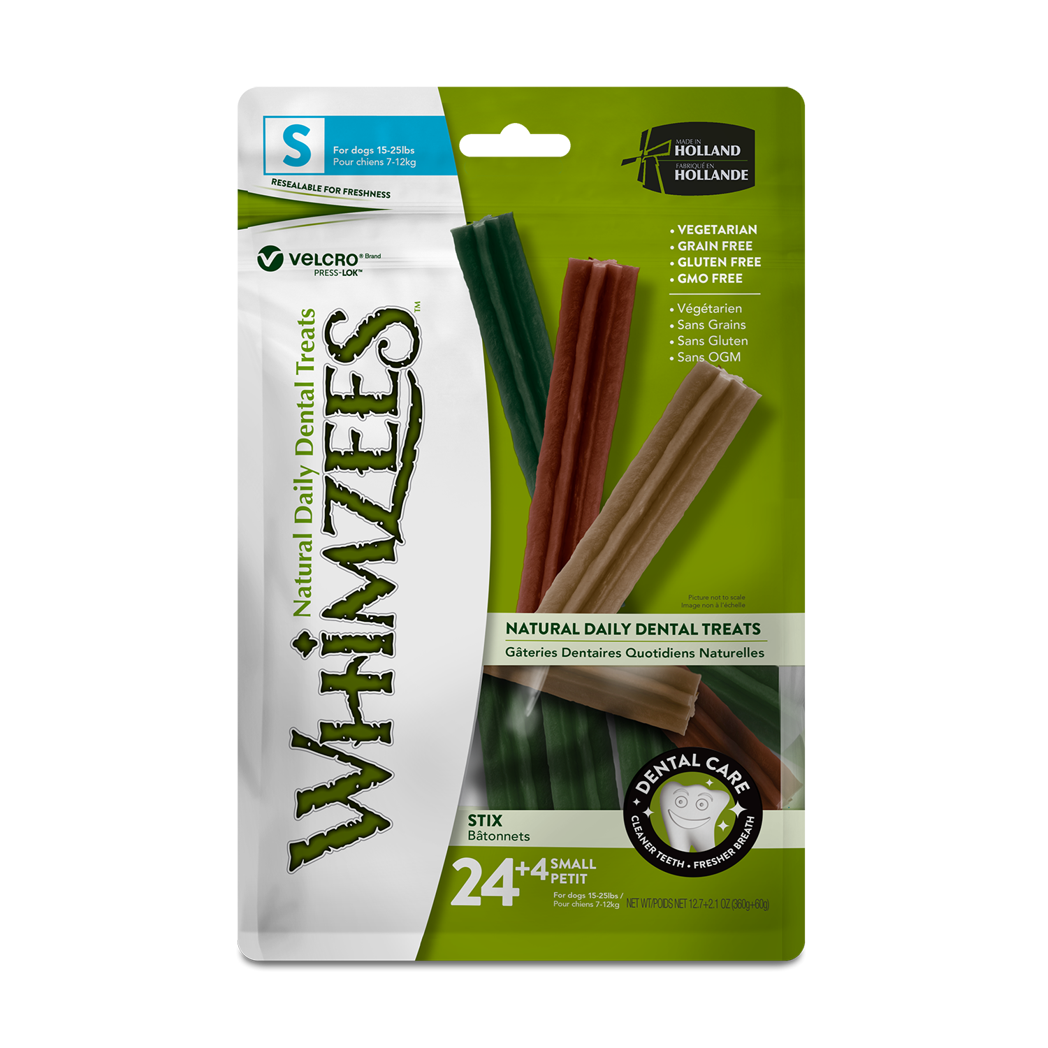 Whimzee Snack Stok S - 28 stuks