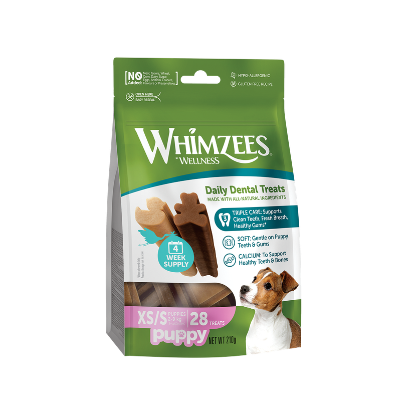 Whimzee Snack Puppy XS/S - 28 stuks Whimzee Snack Puppy XS/S - 28 stuks