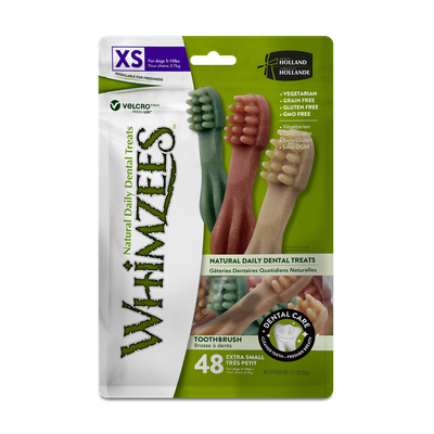 Whimzee Snack Tandenborstel XS - 48 stuks Whimzee Snack Tandenborstel XS - 48 stuks